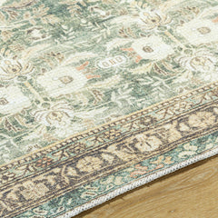 Acoose Vintage Flat Pile Washable Rug - Ornate Home