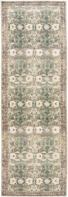 Acoose Vintage Flat Pile Washable Rug - Ornate Home