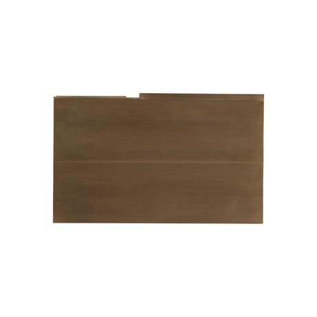 Acora Aged Brass/Black Nightstand - Ornate Home