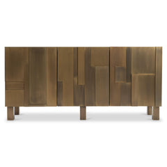 Acora Aged Brass Buffet - Ornate Home