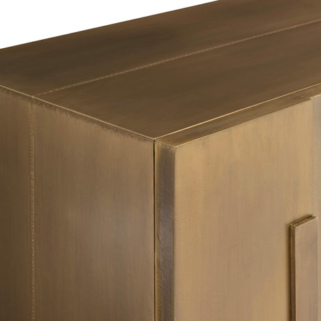 Acora Aged Brass Buffet - Ornate Home