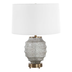 Acosta Multicolor Ribbed Table Lamp - Ornate Home