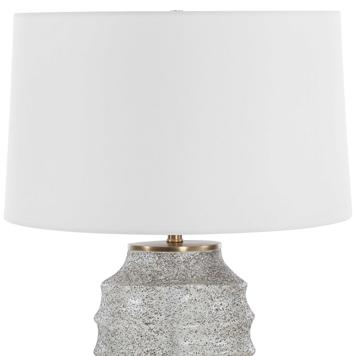 Acosta Multicolor Ribbed Table Lamp - Ornate Home