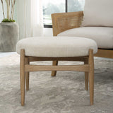 Acrobat Off-White Small Bench - Ornate Home