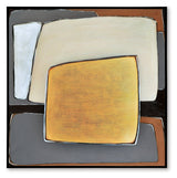 Actman Cream/Brown/Gray Wall Art (Online Special Price) - Ornate Home