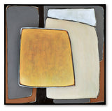 Actman Cream/Brown/Gray Wall Art (Online Special Price) - Ornate Home