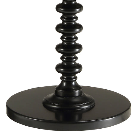 Acton Black Accent Table - Ornate Home