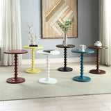 Acton Chrome Accent Table - Ornate Home