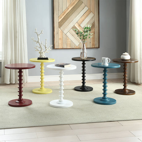 Acton Chrome Accent Table - Ornate Home