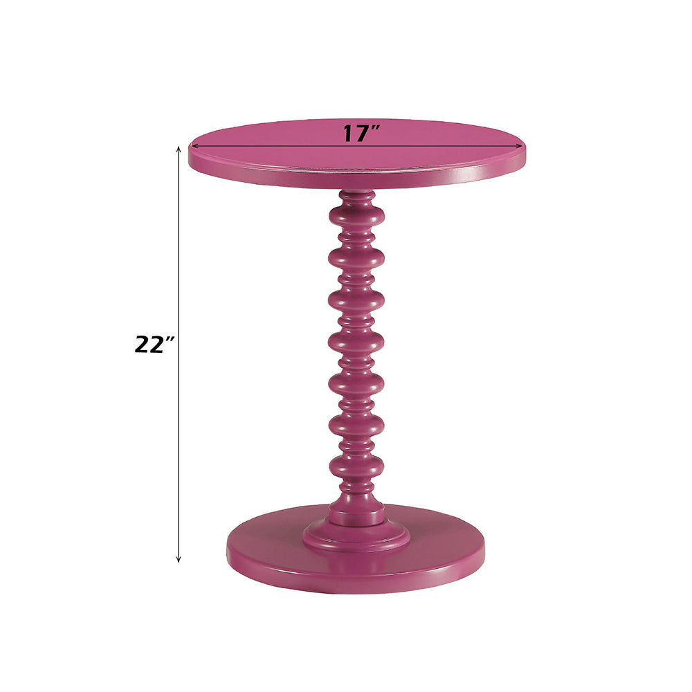 Acton Purple Accent Table - Ornate Home