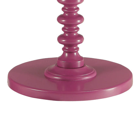 Acton Purple Accent Table - Ornate Home
