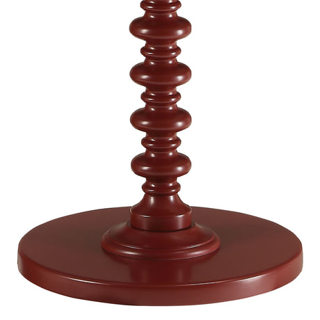 Acton Red Accent Table - Ornate Home