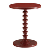 Acton Red Accent Table - Ornate Home