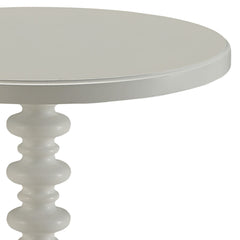 Acton White Accent Table - Ornate Home