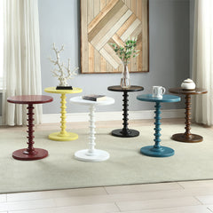 Acton Yellow Accent Table - Ornate Home