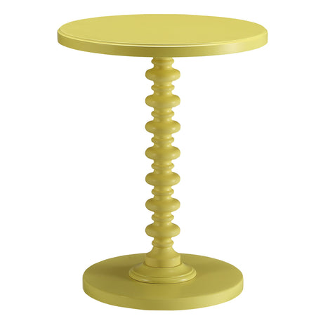 Acton Yellow Accent Table - Ornate Home