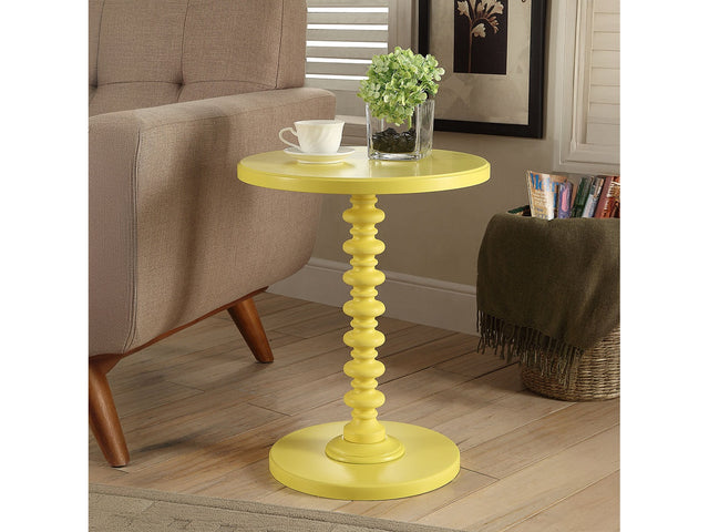 Acton Yellow Accent Table - Ornate Home