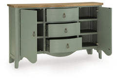 Actonville Antique Green Accent Cabinet - Ornate Home
