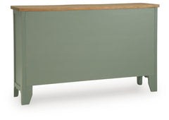 Actonville Antique Green Accent Cabinet - Ornate Home