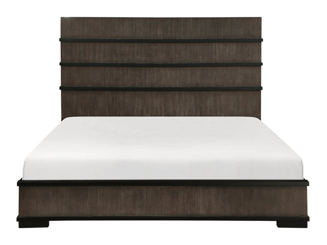 Acworth Brown Queen Bed - Ornate Home