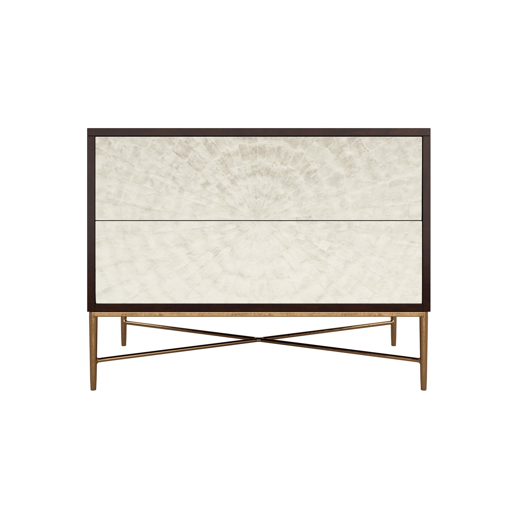 Adagio Espresso Nightstand (38" W) - Ornate Home