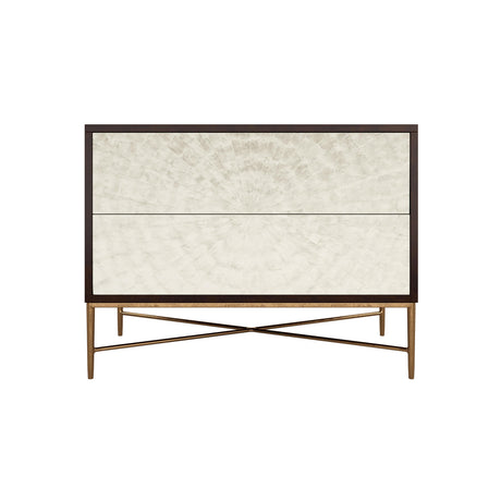 Adagio Espresso Nightstand (38" W) - Ornate Home