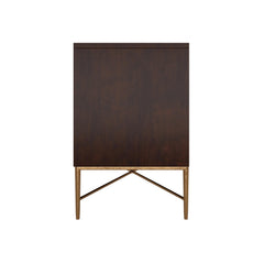 Adagio Espresso Nightstand (38" W) - Ornate Home