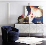 Adagio Espresso/White/Cream Buffet - Ornate Home