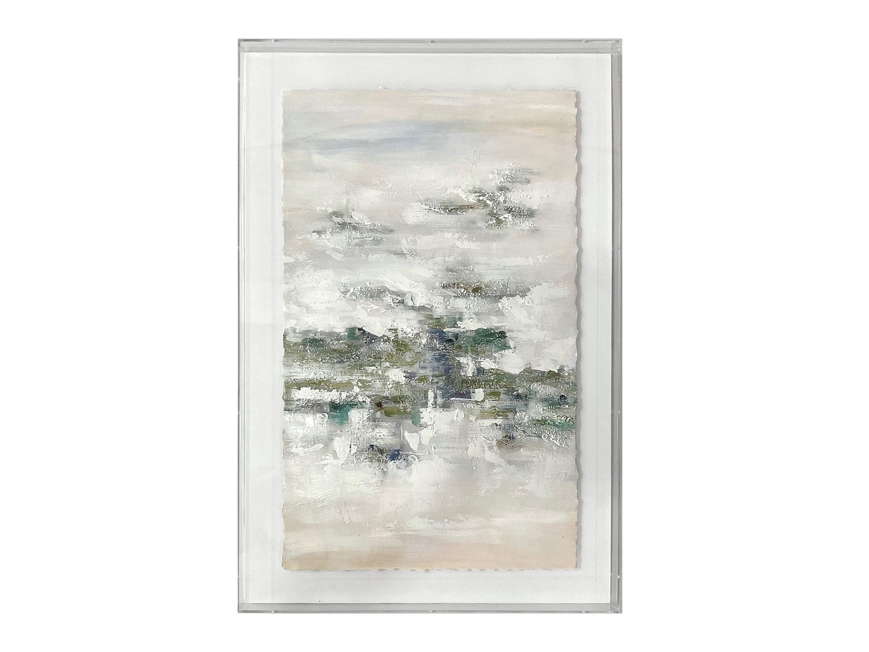 Adair 2 Green/Silver Wall Art