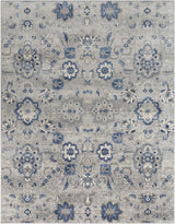 Adairsville Blue Floral Area Carpet - Clearance - Ornate Home