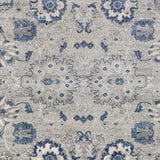 Adairsville Blue Floral Area Carpet - Clearance - Ornate Home