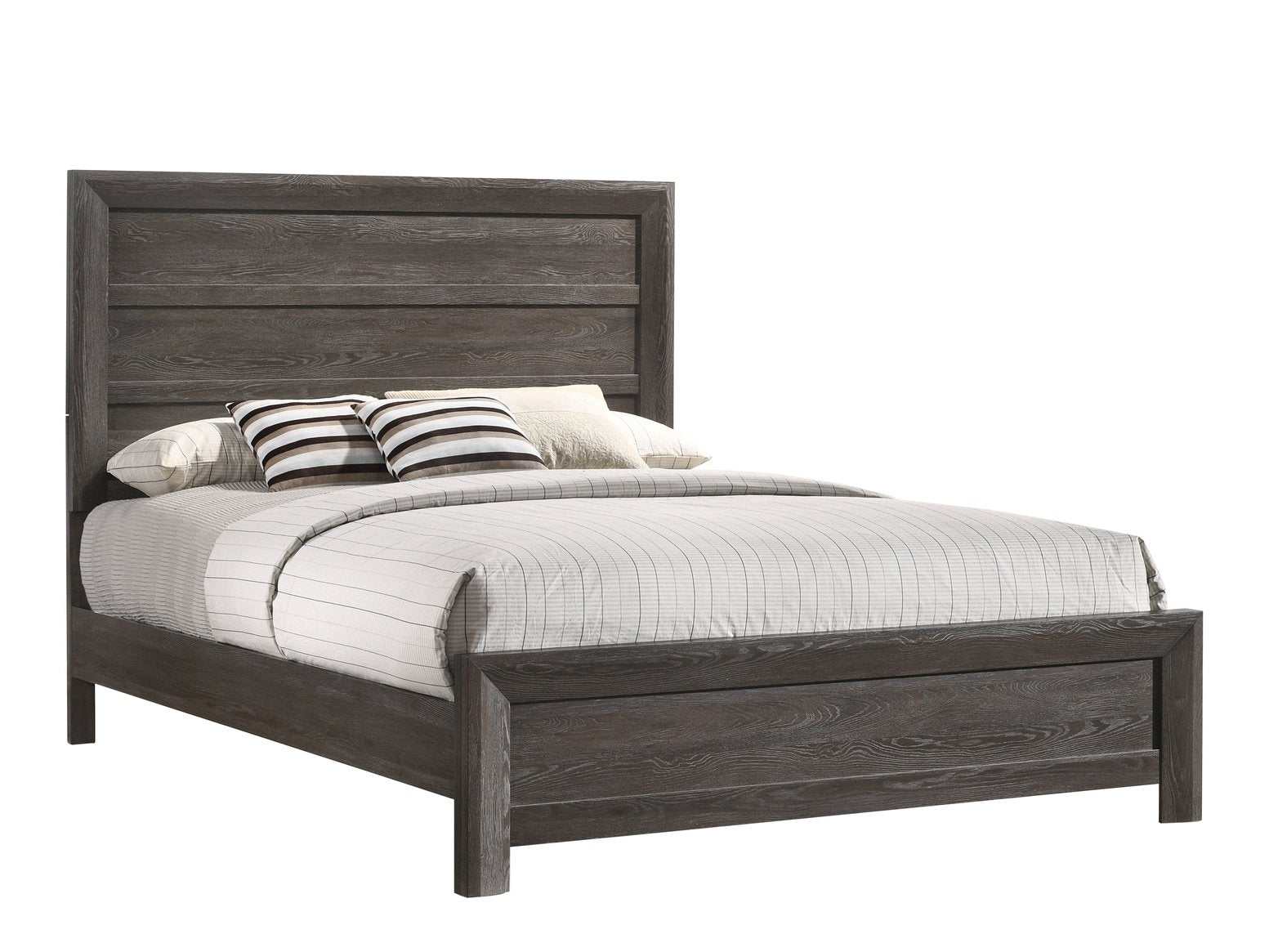 Adalaide Brown Full Panel Bed - Ornate Home