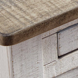 Adalane White & Gray Accent Table (Online Special Price) - Ornate Home