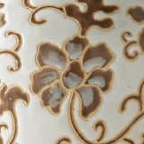 Adalham Cream/Brown Jar (Online Special Price) - Ornate Home