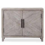 Adalind White Washed Accent Cabinet - Ornate Home