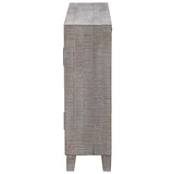 Adalind White Washed Accent Cabinet - Ornate Home