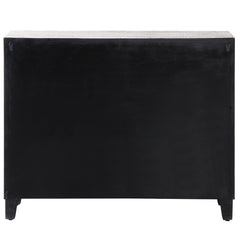Adalind White Washed Accent Cabinet - Ornate Home