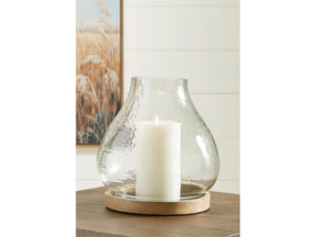 Adalisen Brown Candle Holder (Online Special Price) - Ornate Home