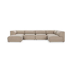 Adalynne Buttermilk 6 Piece Sectional - Ornate Home