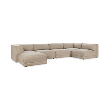 Adalynne Buttermilk 6 Piece Sectional - Ornate Home