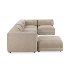 Adalynne Buttermilk 6 Piece Sectional - Ornate Home