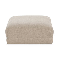 Adalynne Buttermilk Ottoman - Ornate Home