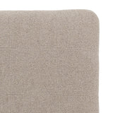 Adalynne Buttermilk Ottoman - Ornate Home