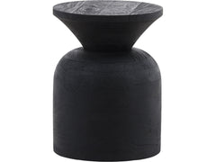 Adam Black Side Table - Ornate Home