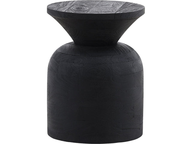 Adam Black Side Table - Ornate Home