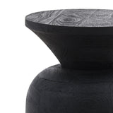 Adam Black Side Table - Ornate Home