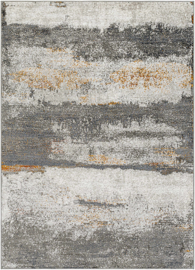 Adam Gray Abstract Area Rug - Clearance - Ornate Home