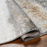 Adam Gray Abstract Area Rug - Clearance - Ornate Home