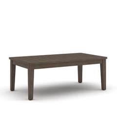 Adams Lane Dark Brown/Beige Outdoor Coffee Table - Ornate Home