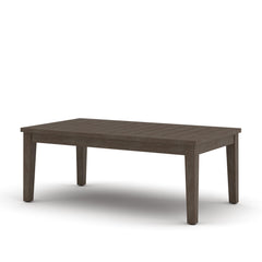 Adams Lane Dark Brown/Beige Outdoor Coffee Table - Ornate Home